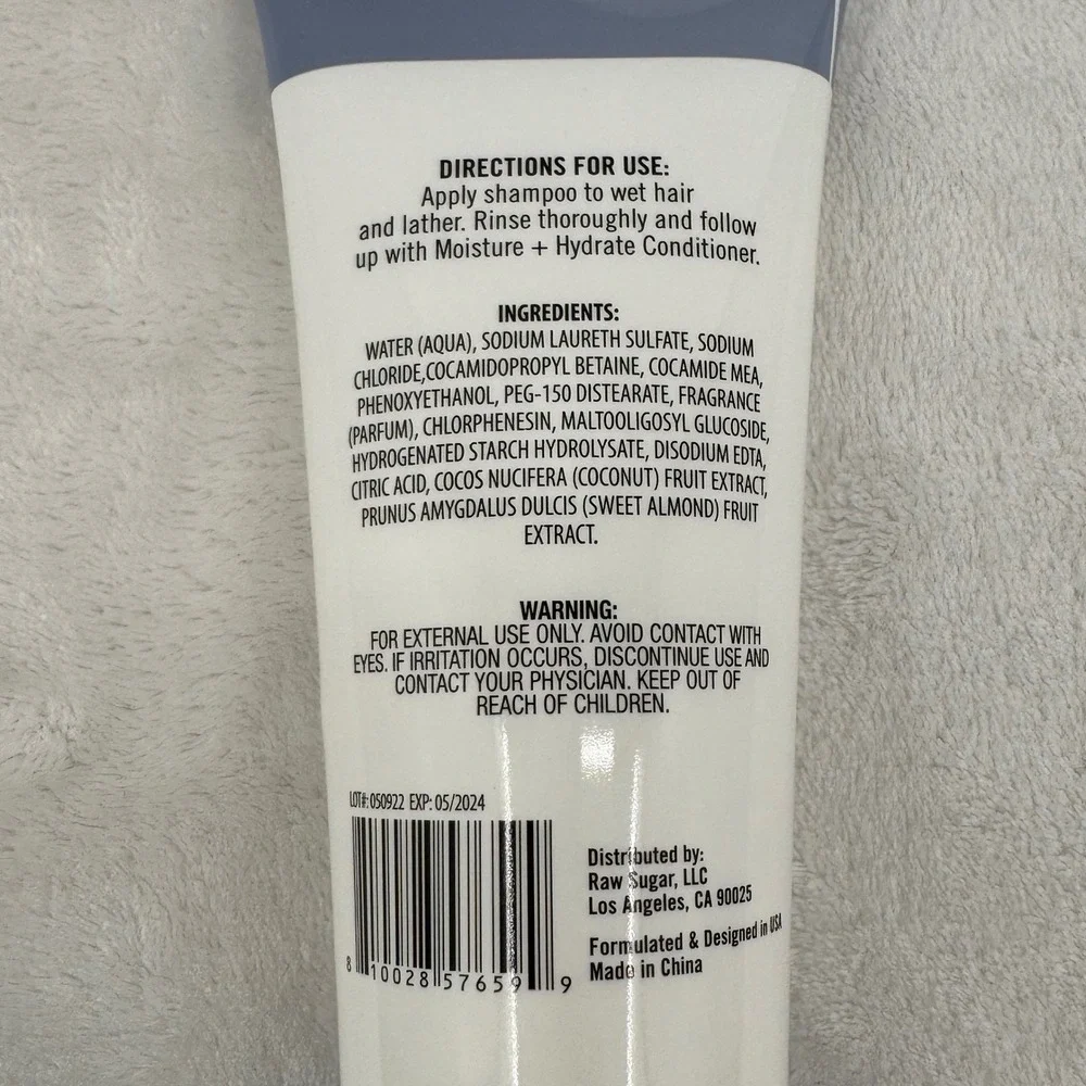 Bolero Beverly Hills Moisture Hydrate Shampoo Coconut Milk Sweet Almond 6.8oz